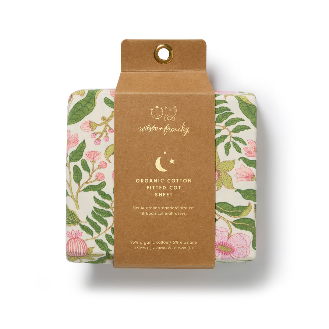 Wilson & Frenchy Organic Cot Sheet - Ma Fleur