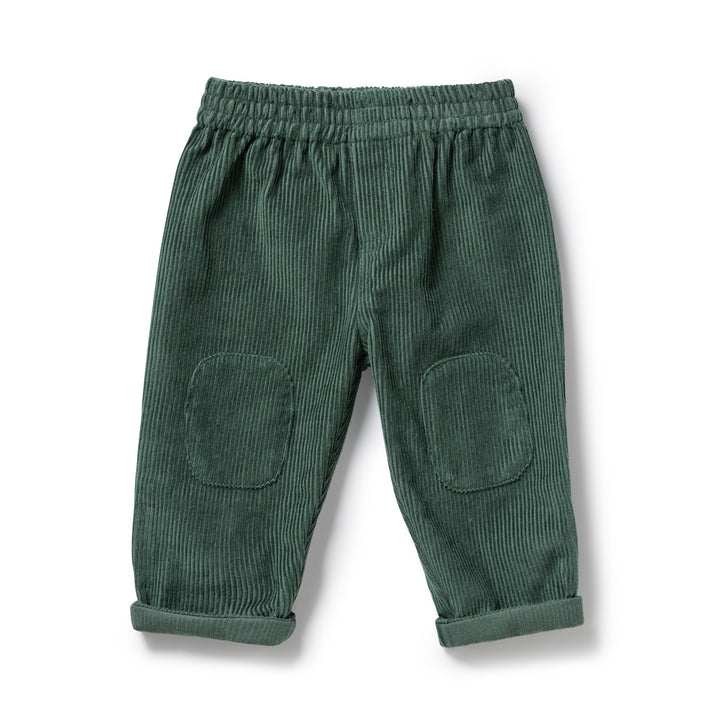 Wilson & Frenchy Organic Cord Pant - Moss Green
