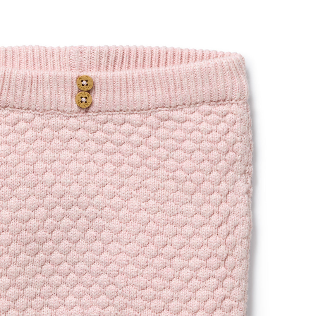 Wilson & Frenchy Organic Knitted Bauble Legging - Marshmellow