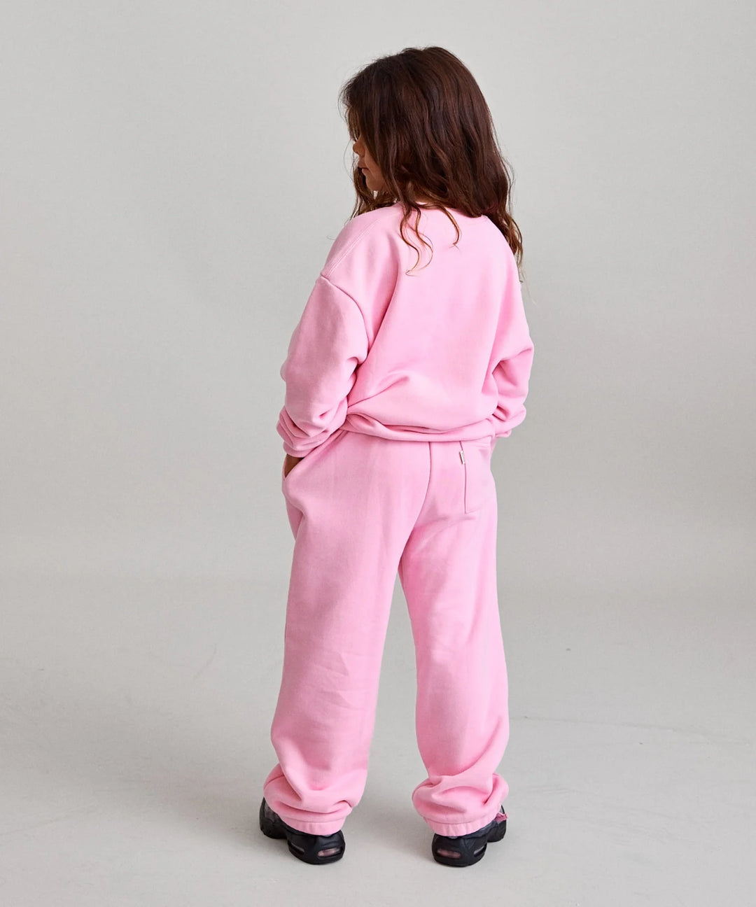 Sonnie Heart Crewneck - Baby Pink