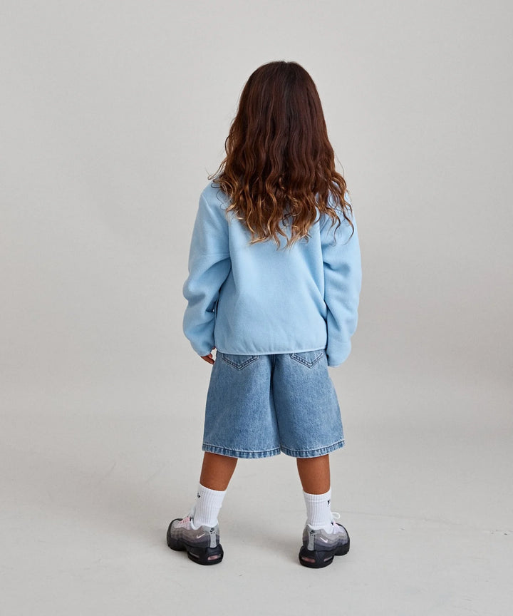 Sonnie Max Zip Fleece - Baby Blue