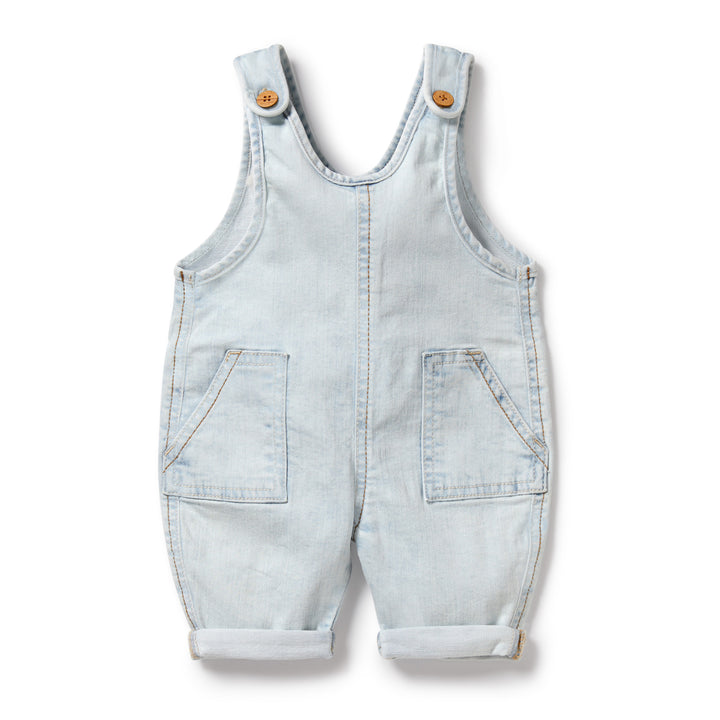 Wilson and Frenchy Denim Overall - Shoulder Buttons