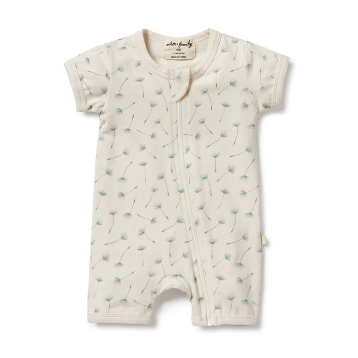 Wilson and Frenchy Organic Boyleg Zipsuit - Float Away