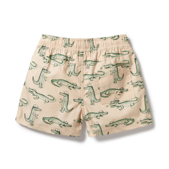 Wilson and Frenchy Swim Board Short - Little Croc