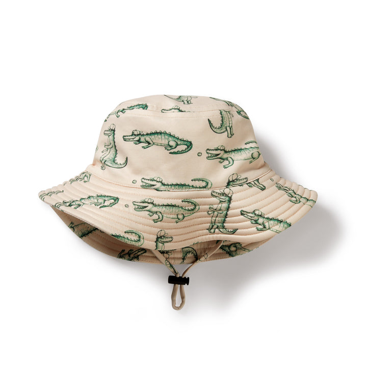 Wilson and Frenchy Swim Sun Hat - Little Croc