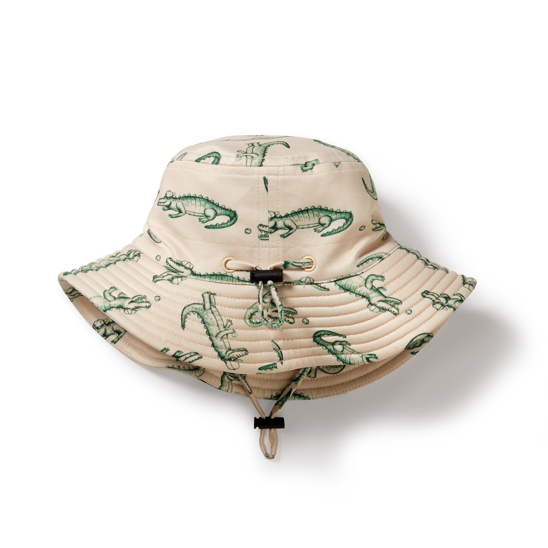 Wilson and Frenchy Swim Sun Hat - Little Croc