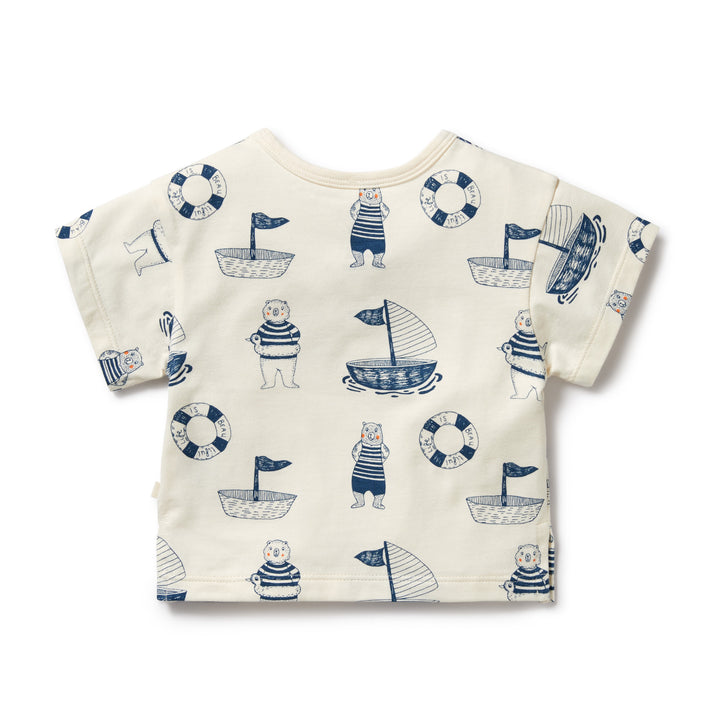 Wilson and Frenchy Organic Tee - Nautical Bear