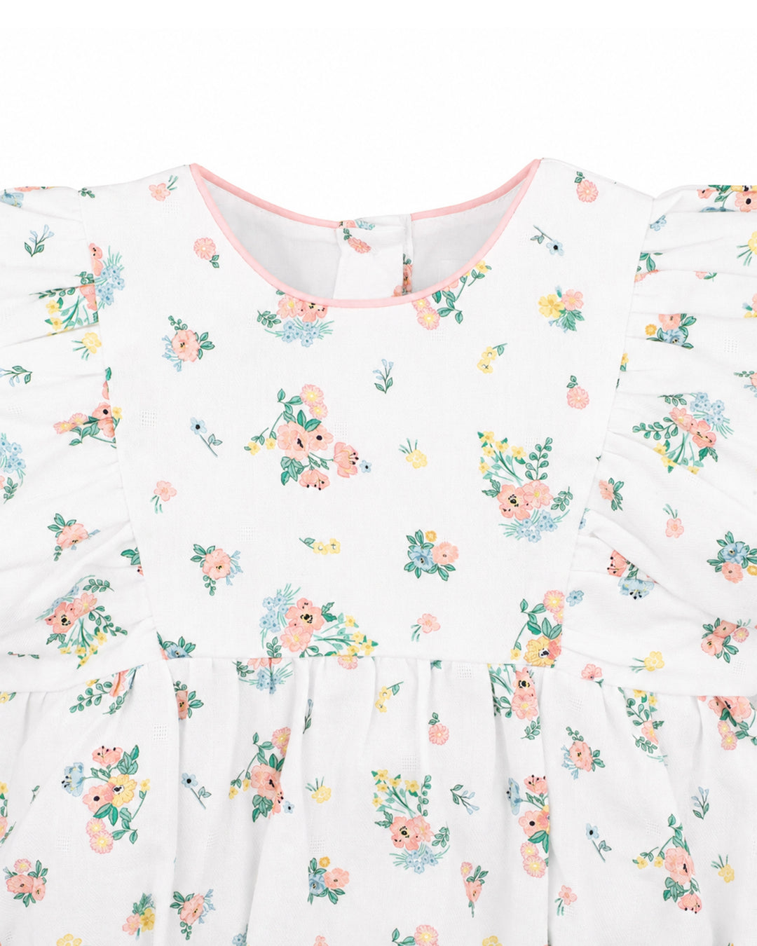 Bébé by Minihaha Pia Puff Sleeve Bodysuit - Pia Print
