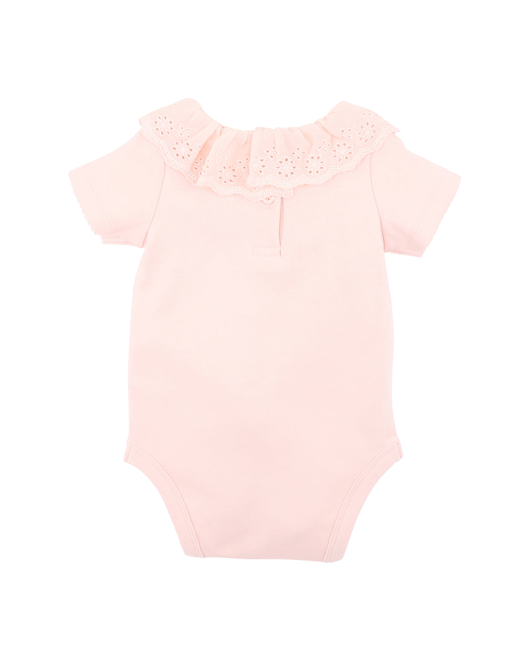 Bébé by Minihaha Pia Lace Collar Bodysuit - Summer Pink