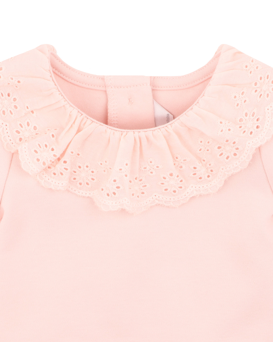 Bébé by Minihaha Pia Lace Collar Bodysuit - Summer Pink