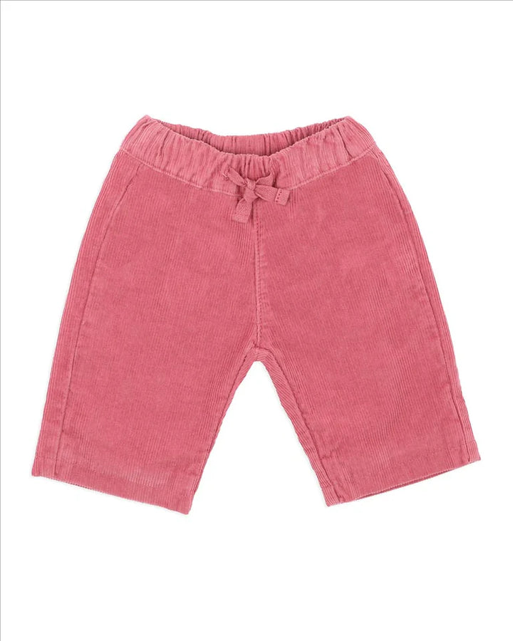 Bébé by Minihaha 0-2Y Fern Pull On Cord Pants - Pink