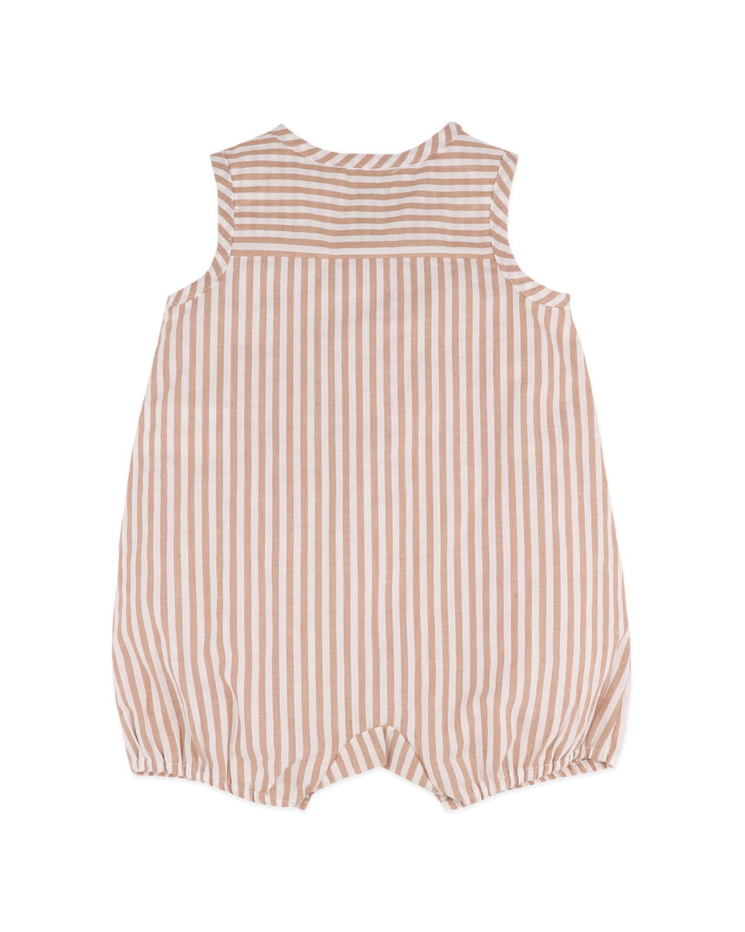 Bébé by Minihaha Brady Romper - Caramel Stripe