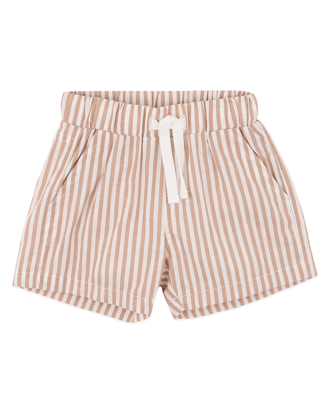 Bébé by Minihaha Brady Shorts - Caramel Stripe