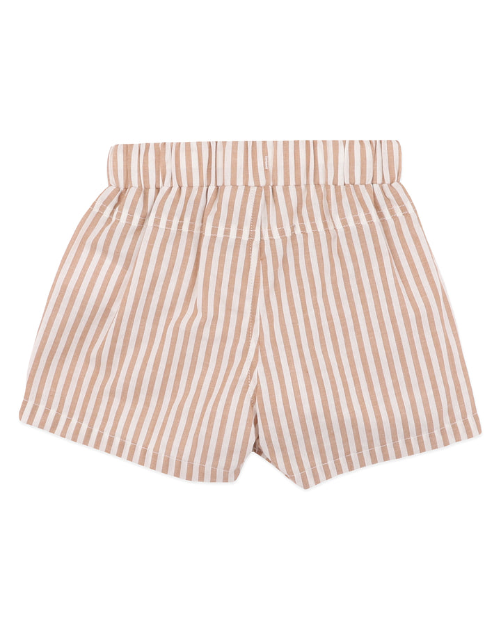 Bébé by Minihaha Brady Shorts - Caramel Stripe