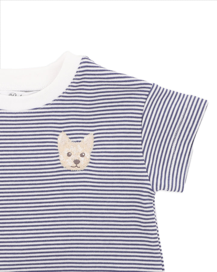 Bébé by Minihaha Alexi Tee - Blue Stripe