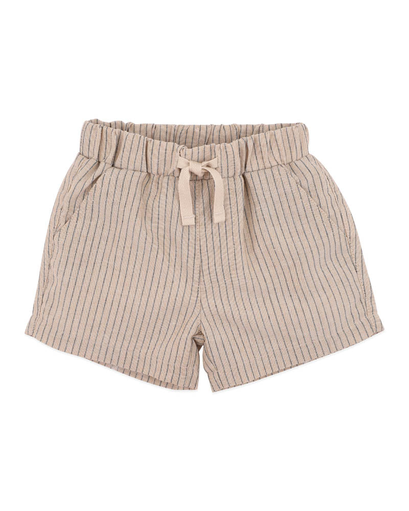 Bébé by Minihaha Evan Shorts - Stone Stripe
