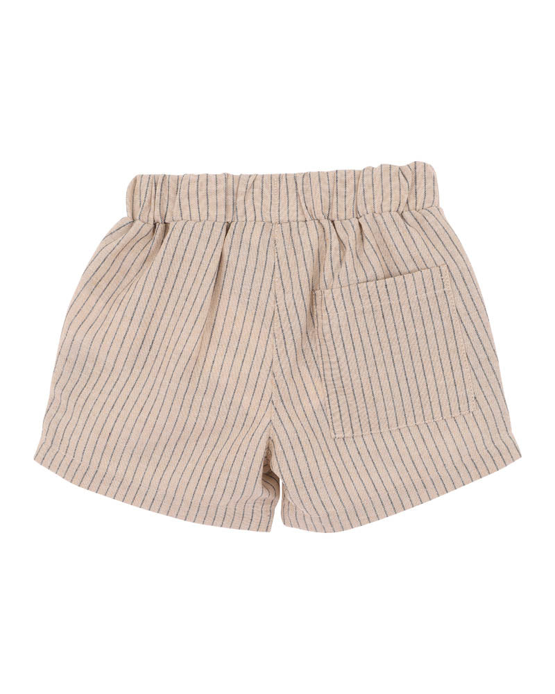 Bébé by Minihaha Evan Shorts - Stone Stripe