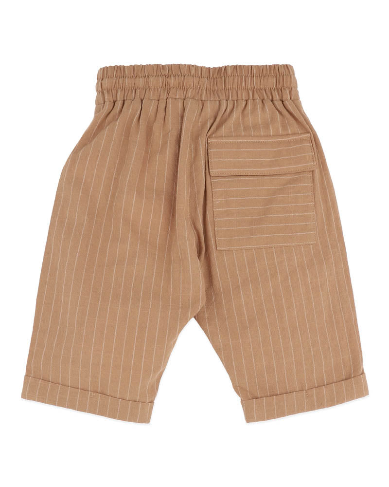 Bébé by Minihaha Evan Pants - Caramel Stripe