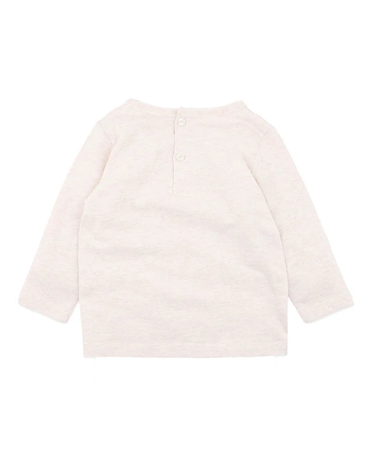 Bébé by Minihaha Alpaca Long Sleeve Tee - Oat Marle