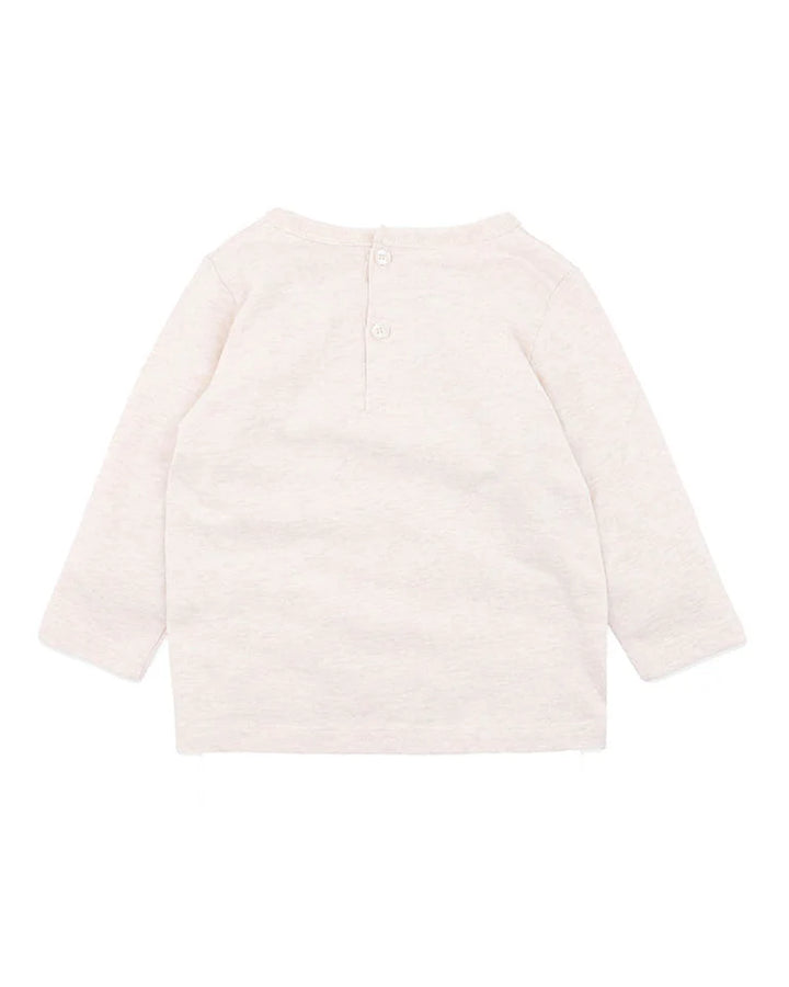 Bébé by Minihaha Alpaca Long Sleeve Tee - Oat Marle