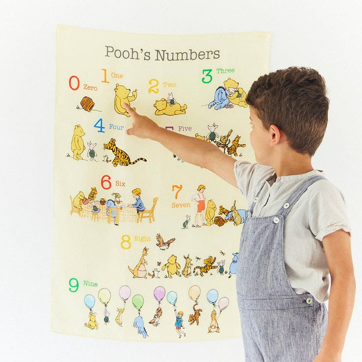 Sarah’s Silks - Winnie-the-Pooh 123 Playsilk