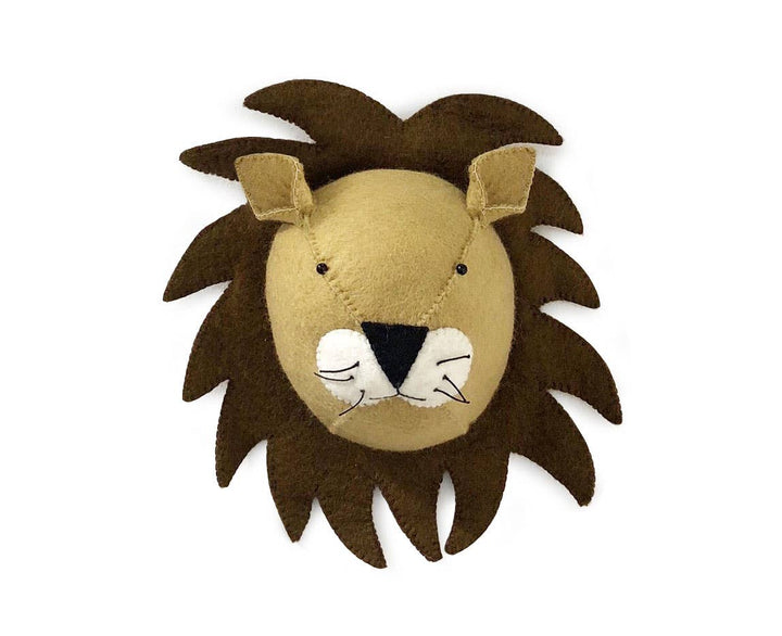 Gamcha Animal Head - Beige Lion