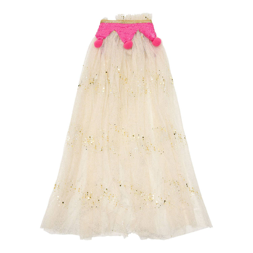 LE BIG Elanora Costume Cape - Feather White