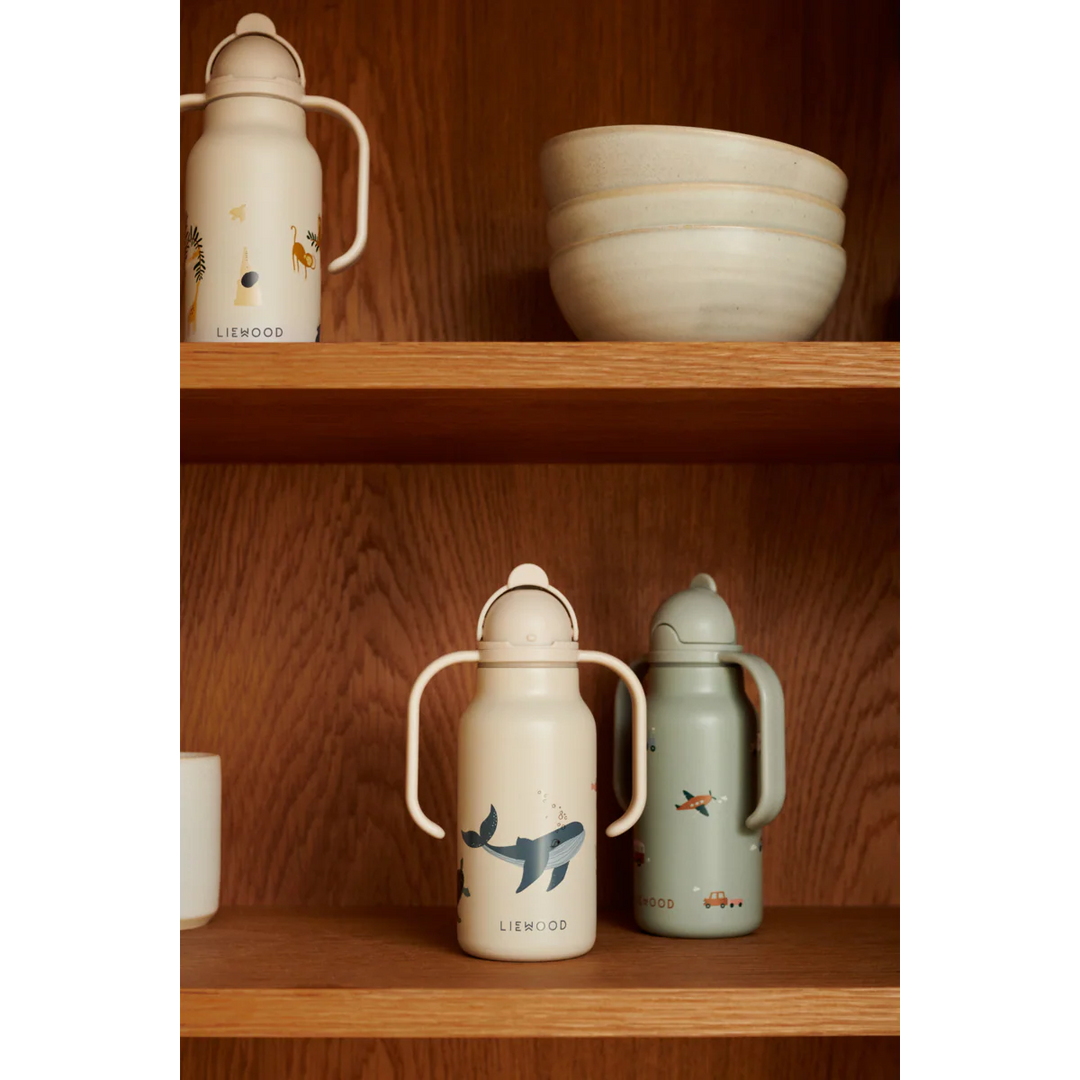 Liewood Kimmie Water Bottle 250 ml - Sea Creature / Sandy