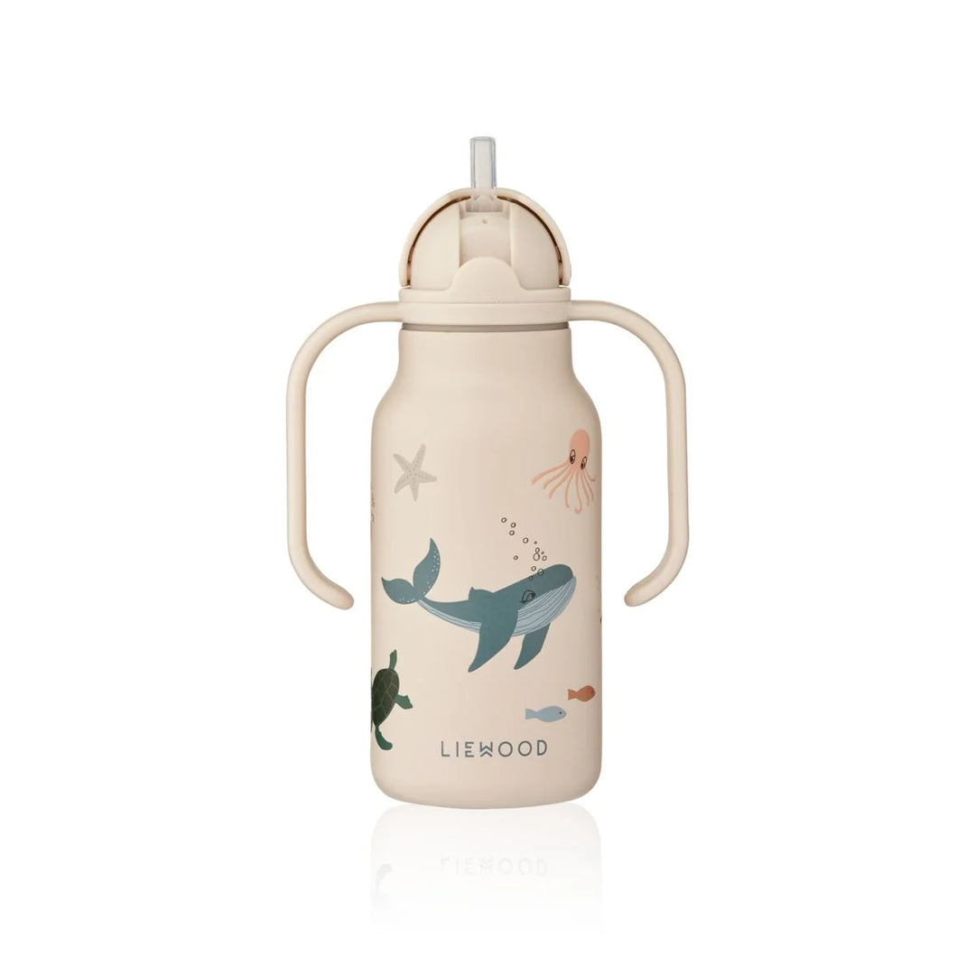 Liewood Kimmie Water Bottle 250 ml - Sea Creature / Sandy