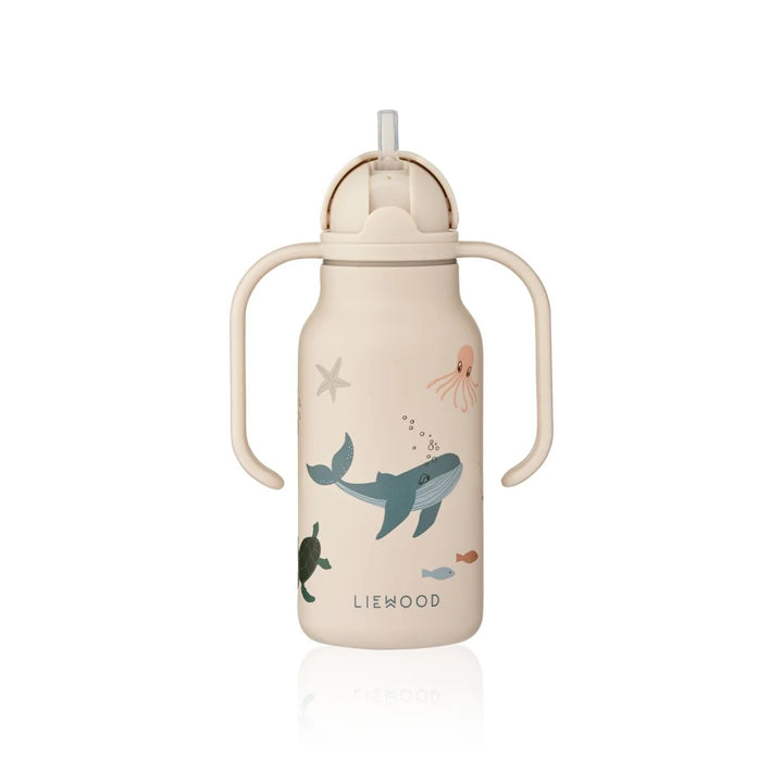 Liewood Kimmie Water Bottle 250 ml - Sea Creature / Sandy