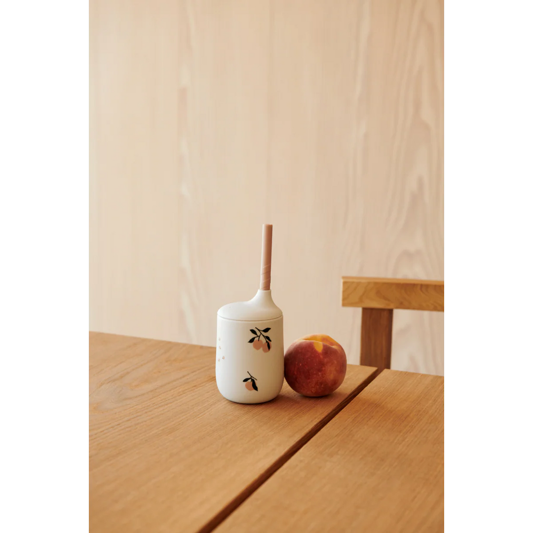 Liewood Ellis Printed Sippy Cup 230ml - Peach / Sea Shell Mix