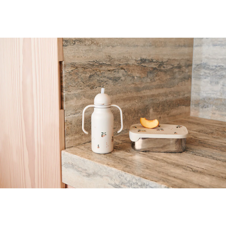 Liewood Arthur Printed Lunchbox - Peach / Sea Shell Mix