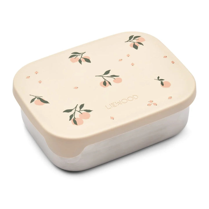Liewood Arthur Printed Lunchbox - Peach / Sea Shell Mix