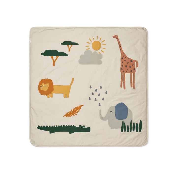 Liewood Glenn Activity Blanket - Safari Sandy Mix
