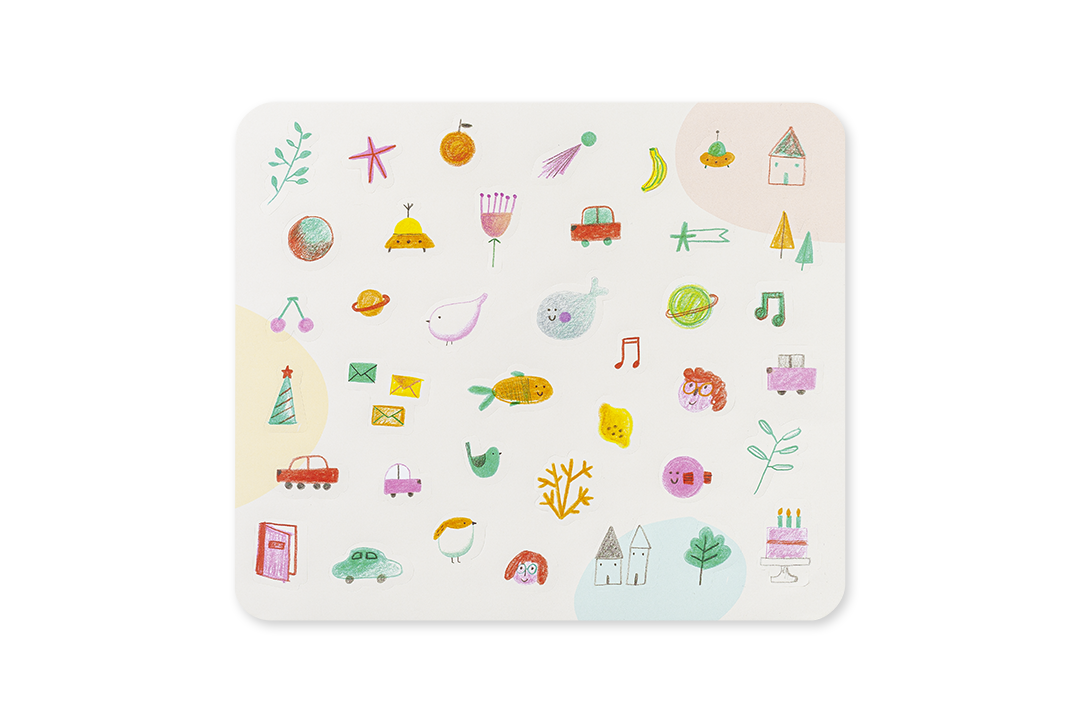 Edicare Editora 160 Sticker Set - Happy Days