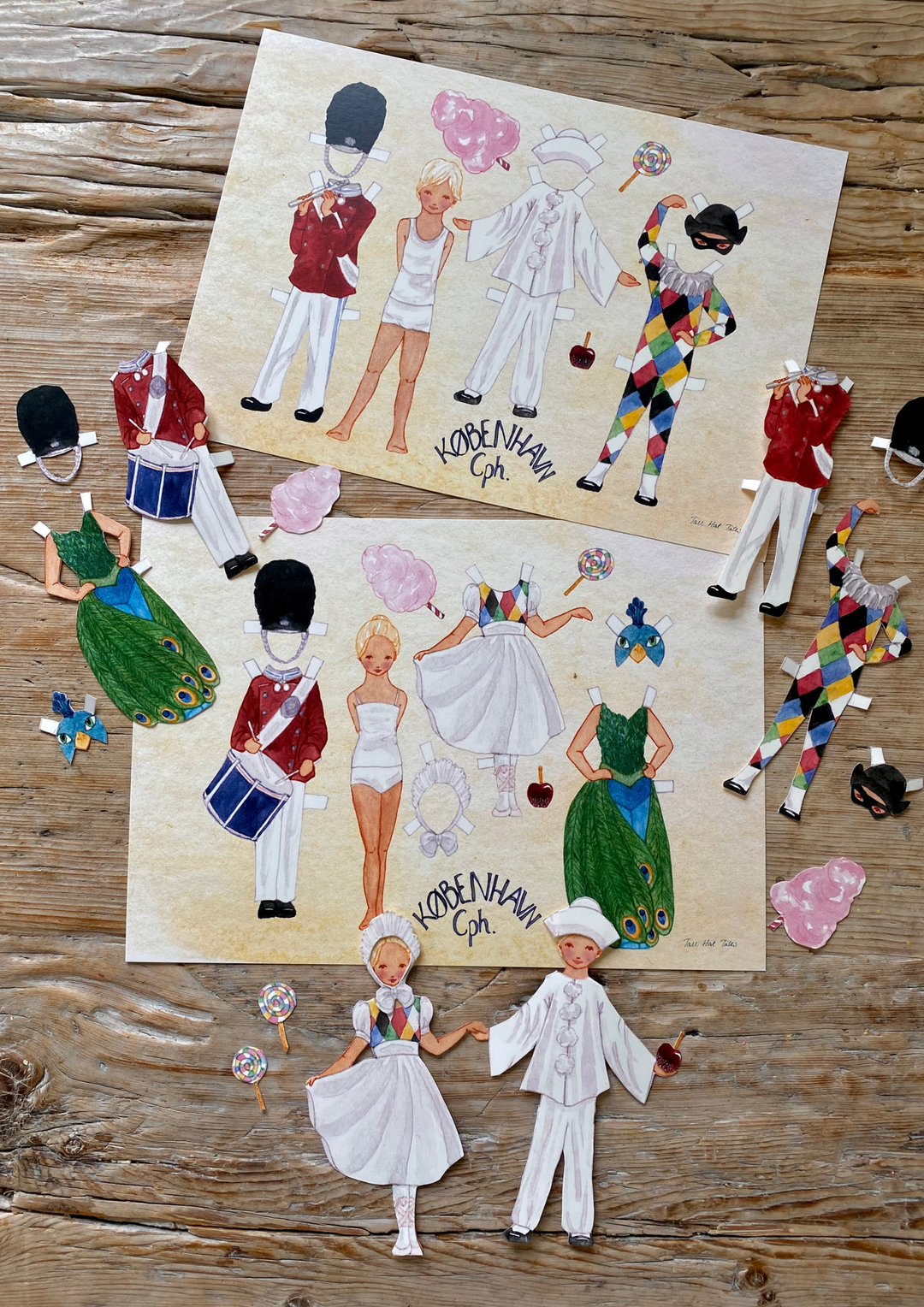 Tall Hat Tales Dress-up Doll - Columbine