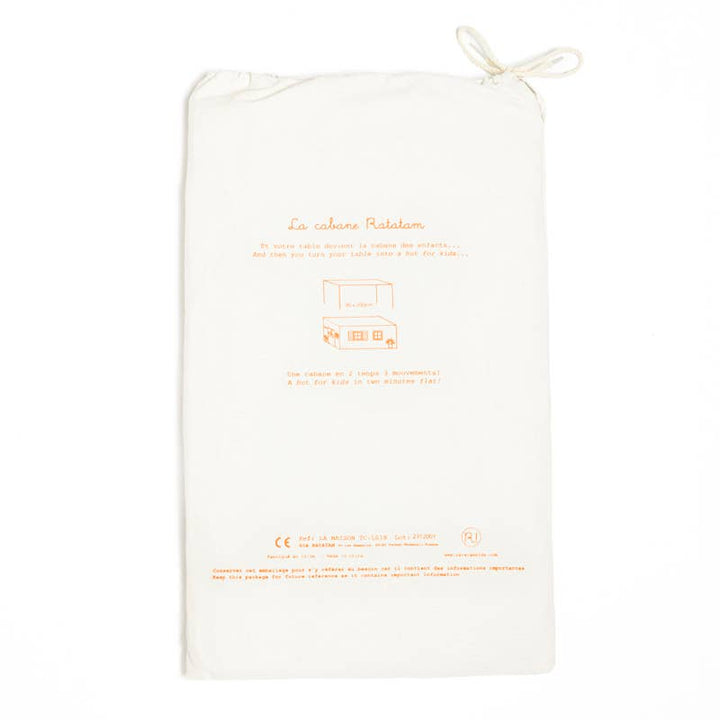 Ratatam! Homemade Table Hut 90x200cm - Orange / Pre Order