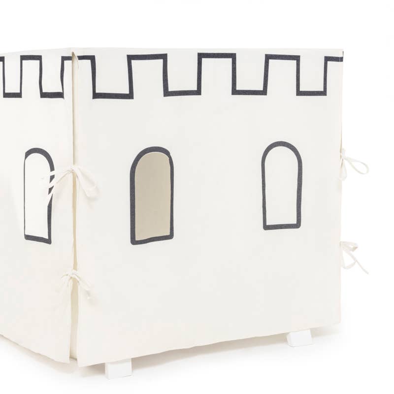 Ratatam! Castle Table Hut 90x200 cm - Black / Pre Order