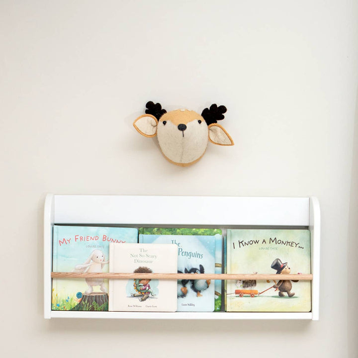 Fiona Walker England Mini Baby Deer Head - Multi