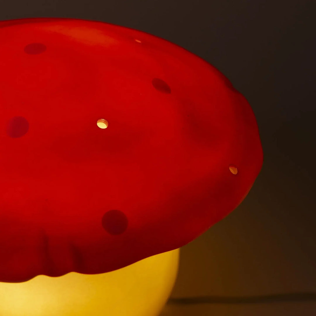 Egmont Toys Heico Lamp / Medium Mushroom - Red