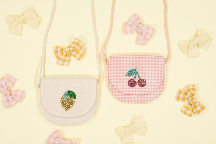 Luciole et Petit Pois Princess Small Bow - Yellow