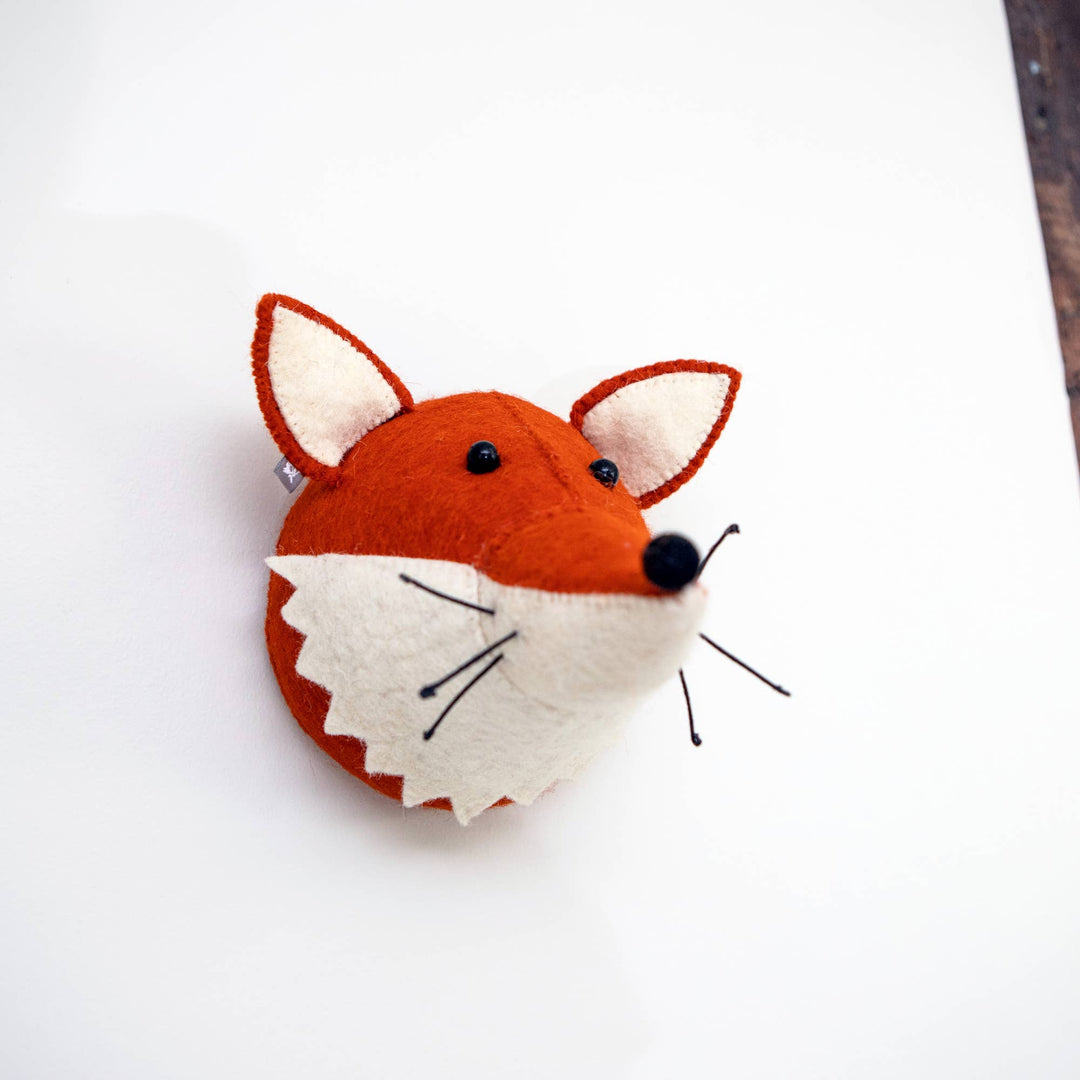 Fiona Walker England Mini Fox Head - Multi