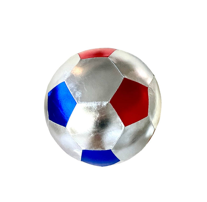 Ratatam! Soccer Balloon Ball 22cm - Metallic Blue, Silver and Red / Pre Order