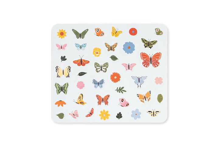 Edicare Editora 160 Sticker Set - Butterflies