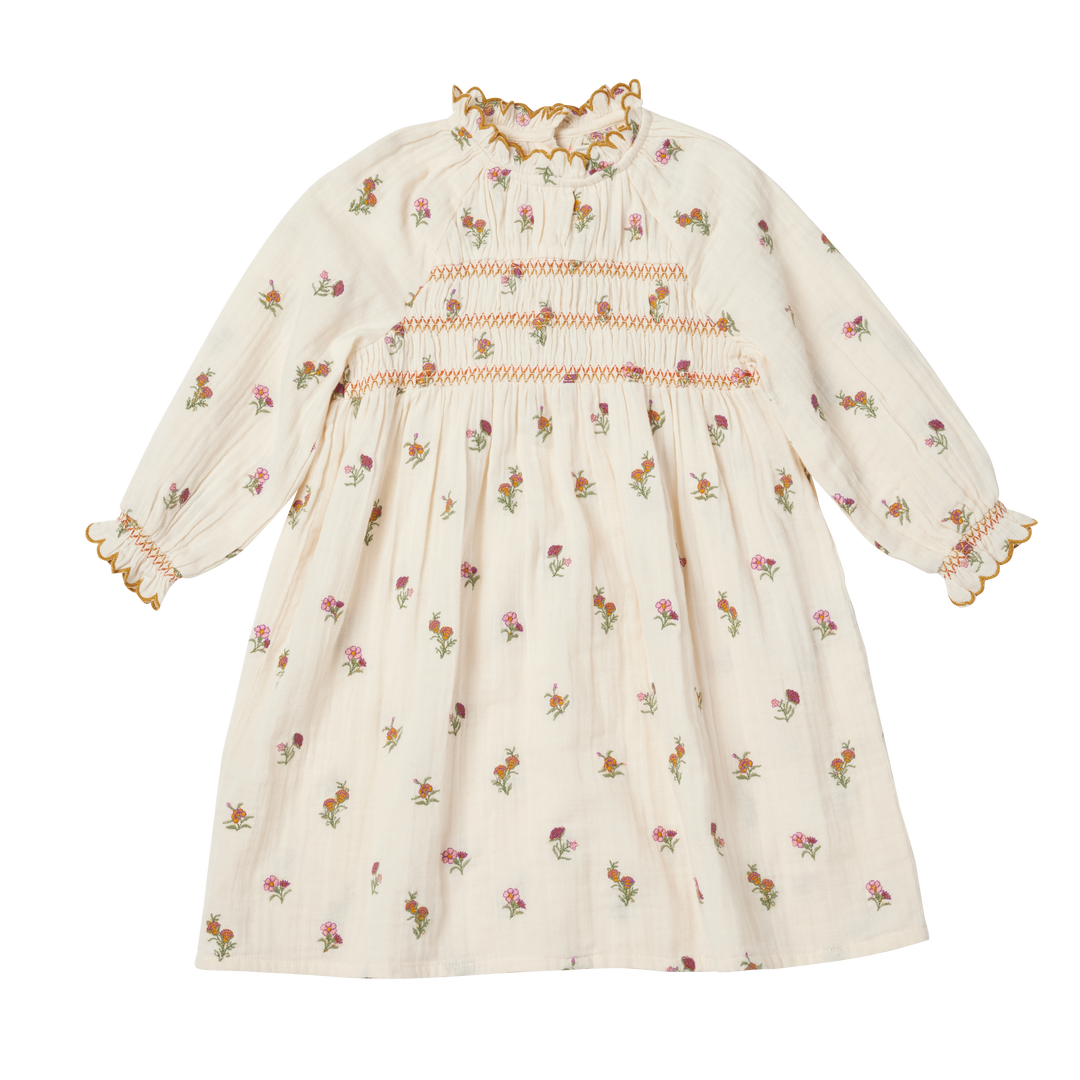 Bonheur du Jour Poeme Dress - Ecru Dew