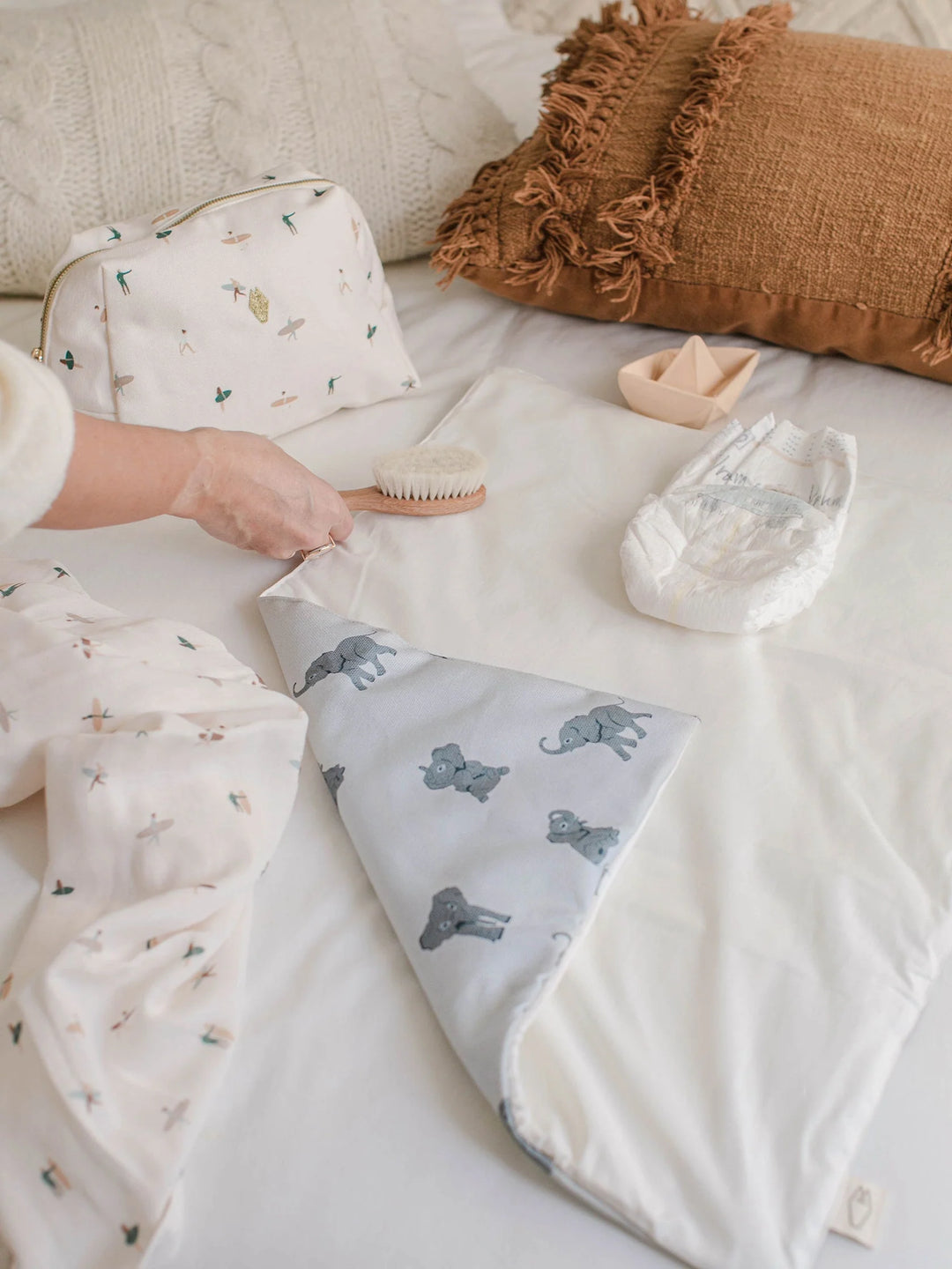 Milinane Adam Changing Pad - Popcorn / Pre Order