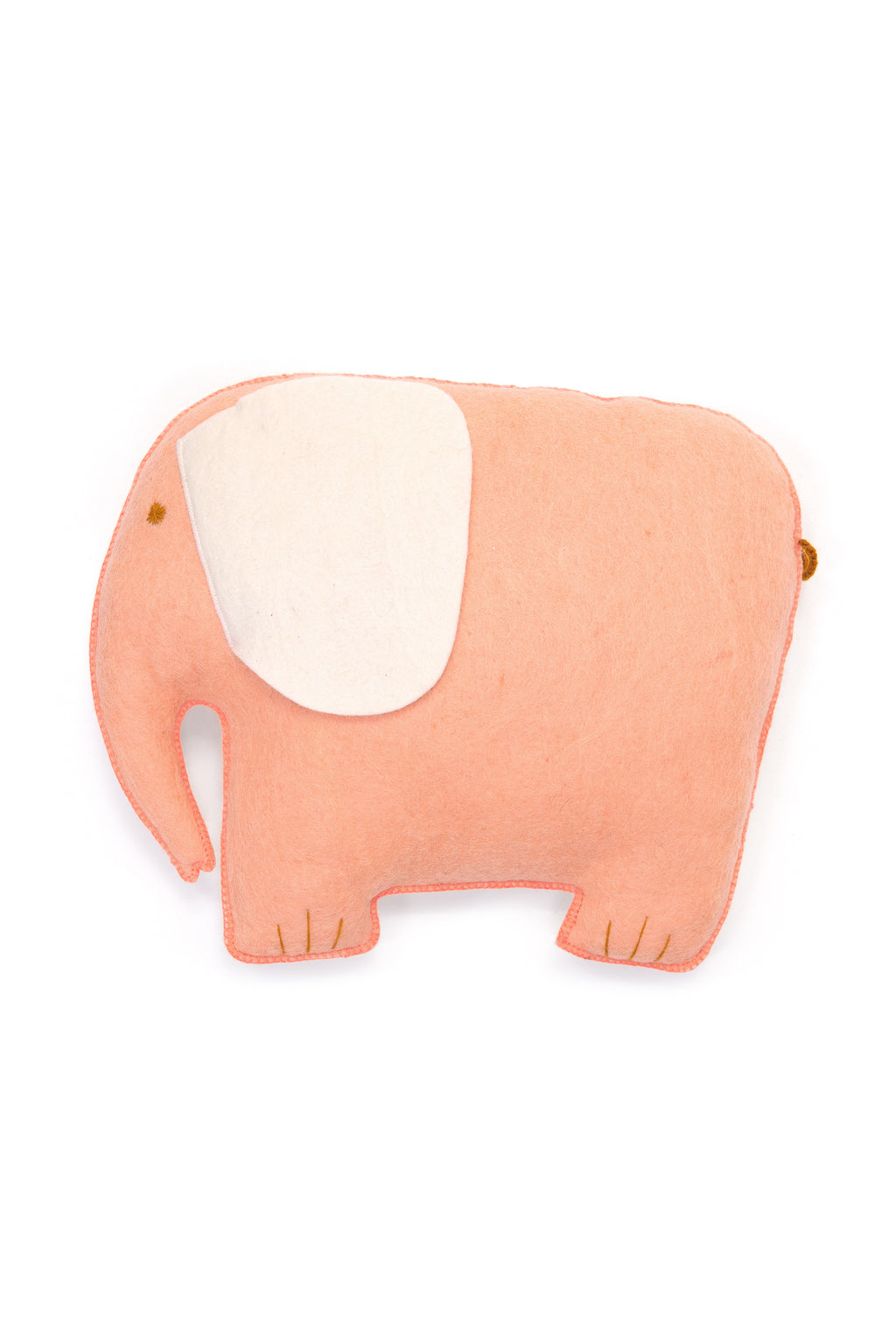 Muskhane Elephant Pasu Cushion - Medium Blush