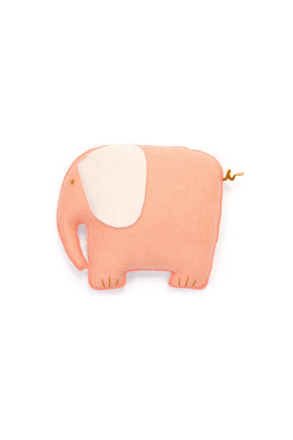 Muskhane Elephant Pasu Cushion - Small Blush