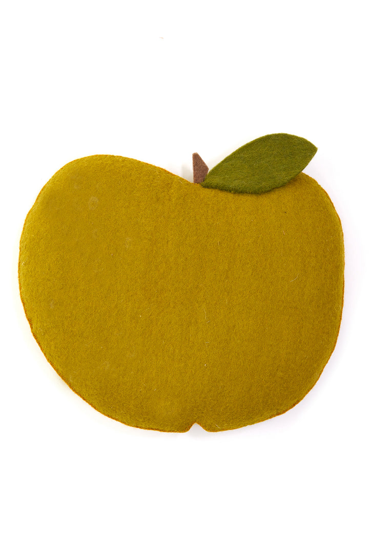 Muskhane Apple Cushion - Pistachio