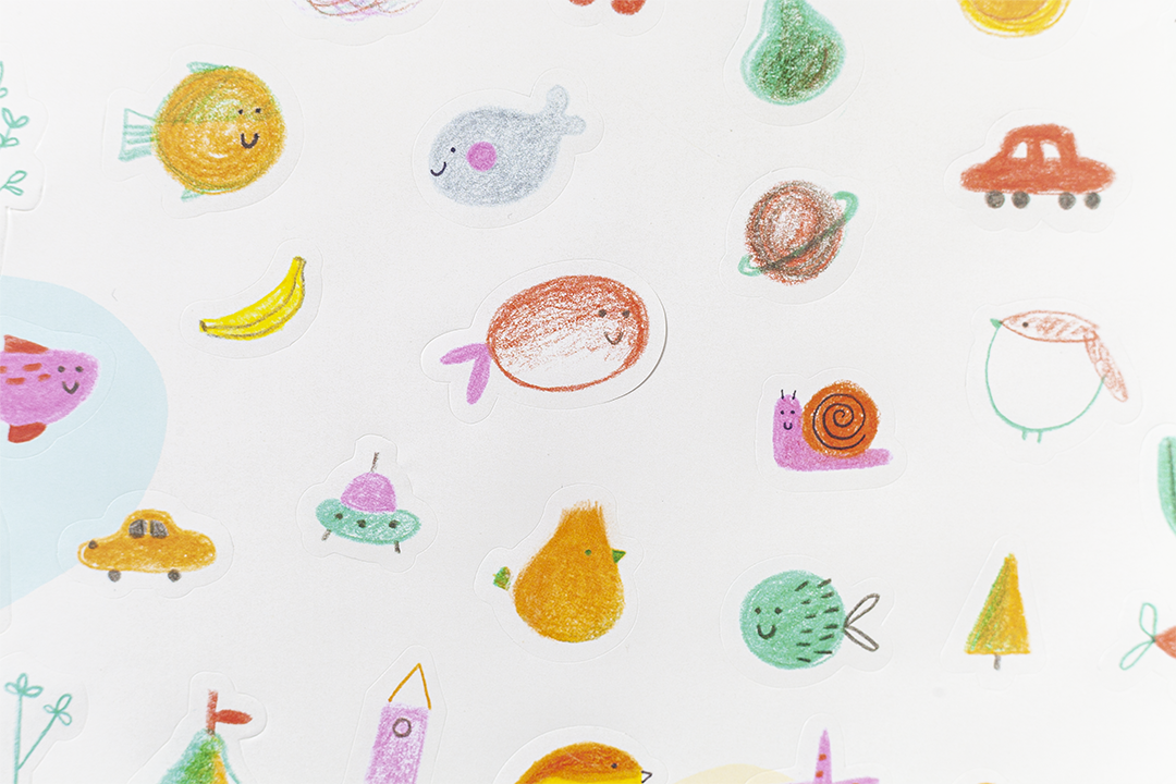 Edicare Editora 160 Sticker Set - Happy Days